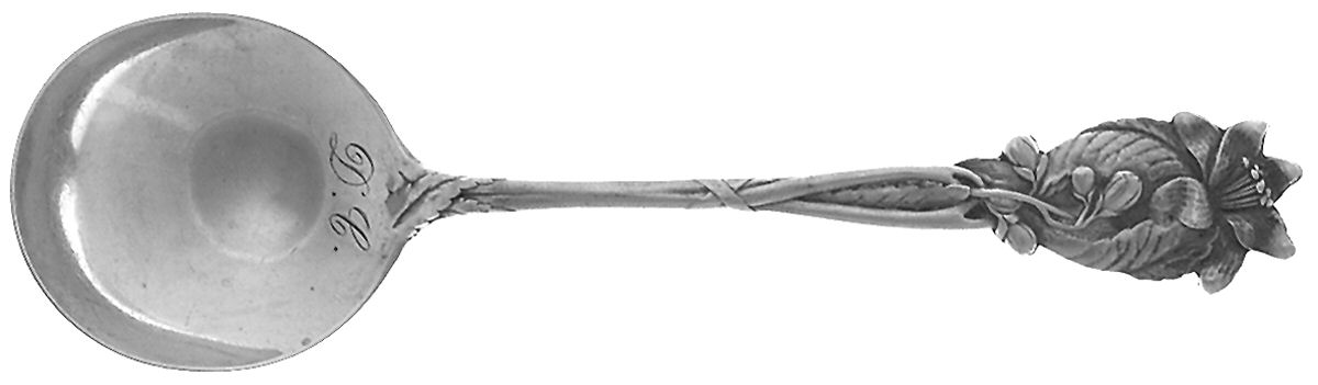 Orange Blossom (Sterling, 1898) Round Bowl Soup Spoon (Bouillon) by Durgin-1