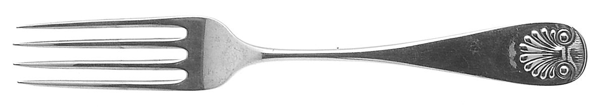 Shell (Sterling, 1890) Fork by Durgin-1