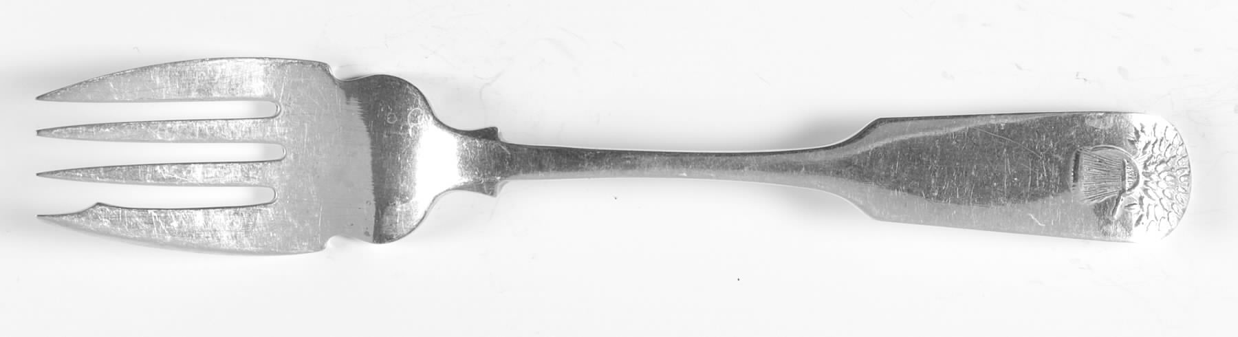 Sheaf of Wheat (Sterling, 1887) Individual Salad Fork by Durgin-1