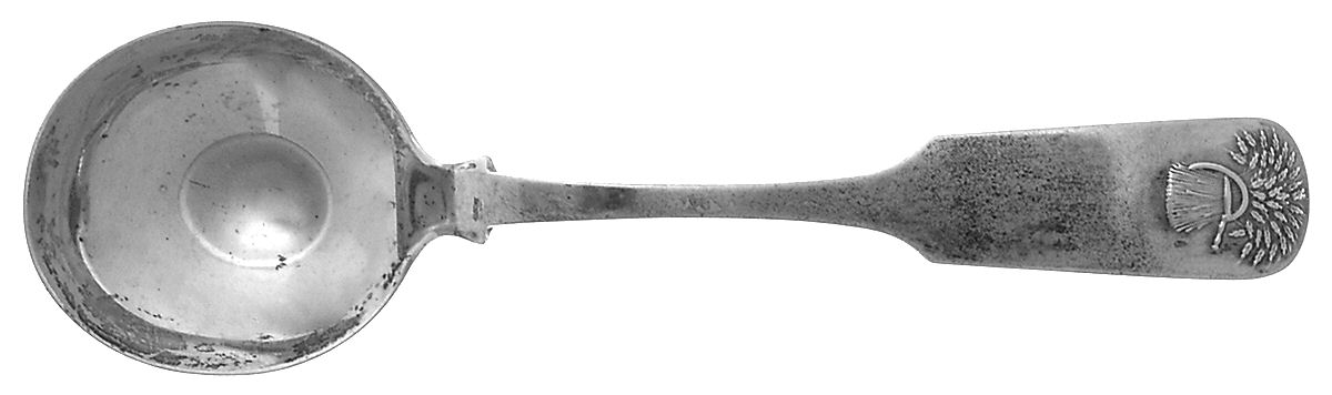 Sheaf of Wheat (Sterling, 1887) Round Bowl Soup Spoon (Cream Soup) by Durgin-1