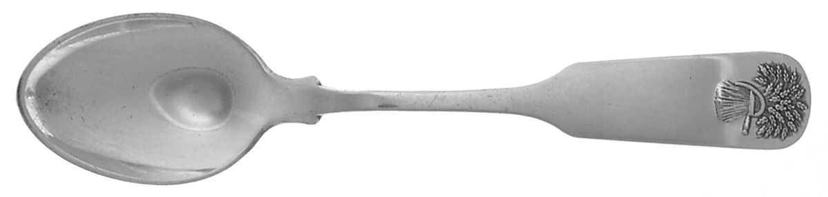 Sheaf of Wheat (Sterling, 1887) Demitasse Spoon by Durgin-1