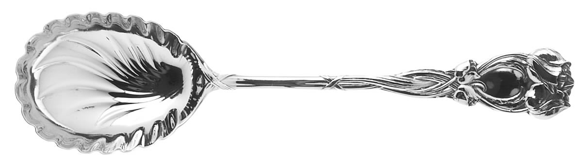 Tulip (Sterling, 1898) Sugar Shell Spoon by Durgin-1