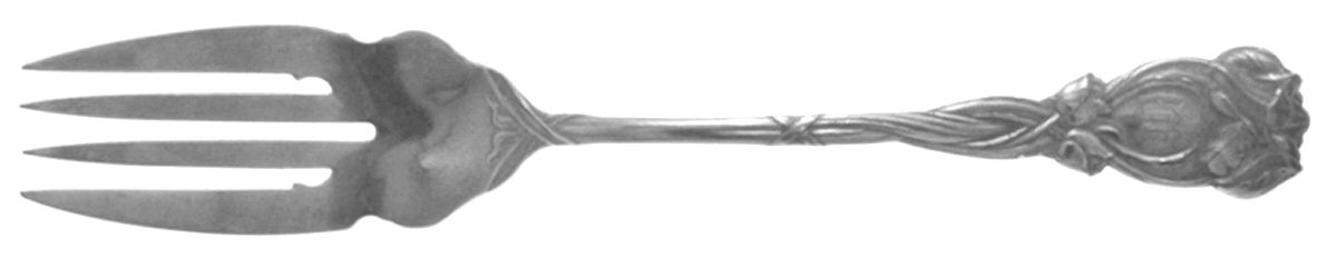 Tulip (Sterling, 1898) Individual Salad Fork by Durgin-1