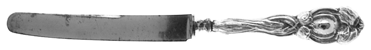 Tulip (Sterling, 1898) Youth/Tea Knife with Silverplate Blade by Durgin-1