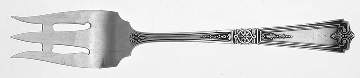 Victorian-Sheraton (Sterling) Individual Pie Fork by Durgin-1