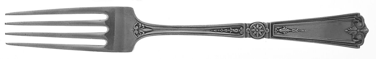 Victorian-Sheraton (Sterling) Solid Youth Tea Fork by Durgin-1