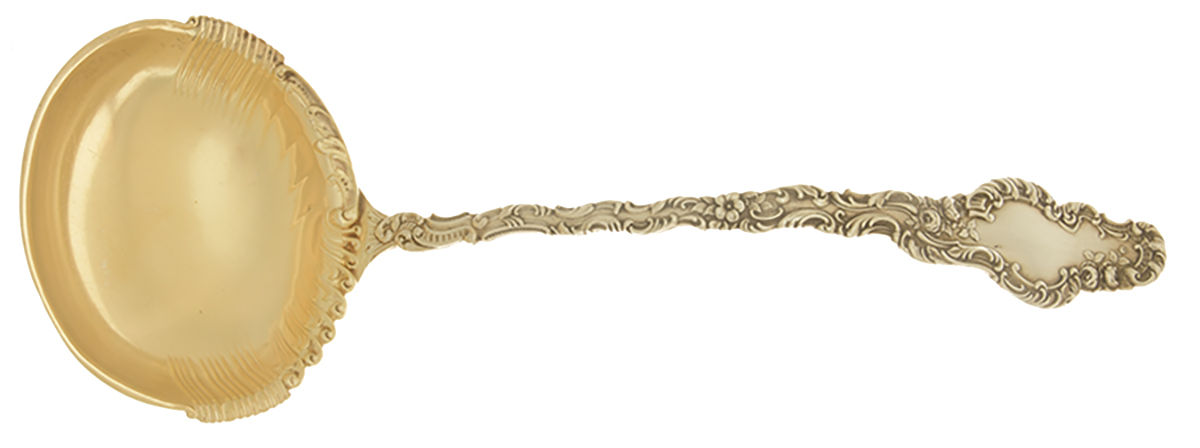 Watteau (Sterling, 1891) Bouillon Ladle by Durgin-1