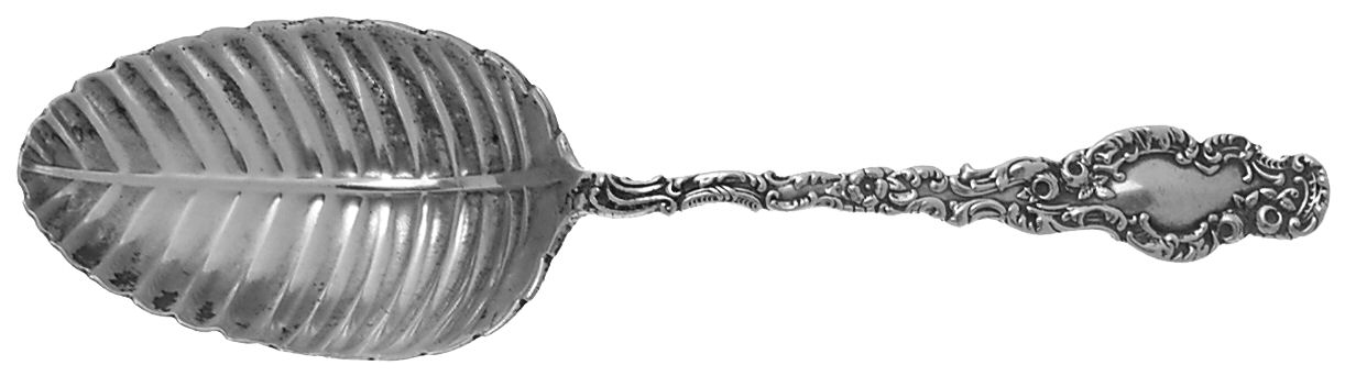 Watteau (Sterling, 1891) Tea Caddy Spoon by Durgin-1