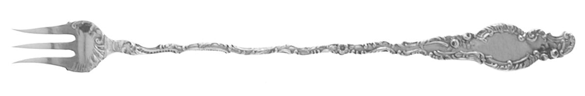 Watteau (Sterling, 1891) Lobster Fork Solid Individual by Durgin-1