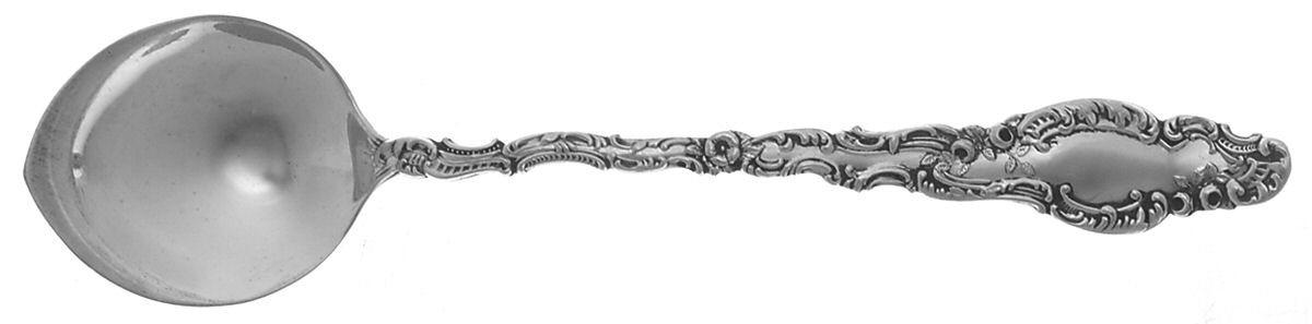 Watteau (Sterling, 1891) Large Chocolate Spoon by Durgin-1