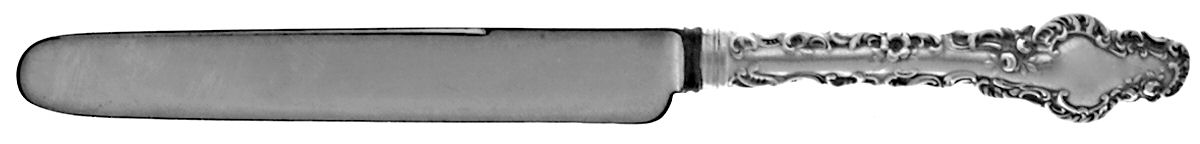Watteau (Sterling, 1891) Blunt Hollow Knife by Durgin-1