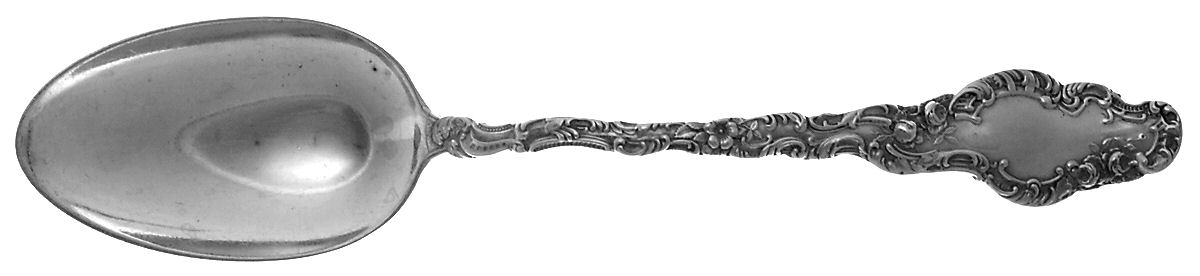 Watteau (Sterling, 1891) Tablespoon (Serving Spoon) by Durgin-1