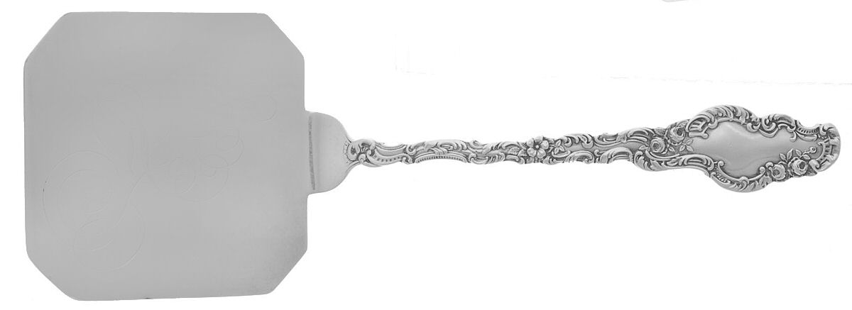 Watteau (Sterling, 1891) Solid Waffle Server by Durgin-1