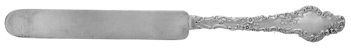 Watteau (Sterling, 1891) Solid Dessert/Tea Knife by Durgin-1