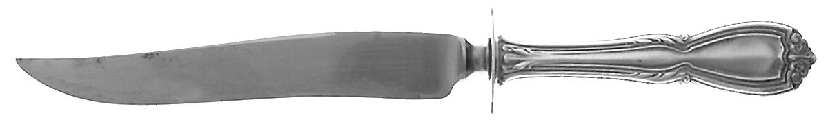 Wellington (Sterling, 1908) Small Steak Carving Knife with Stainless Blade by Durgin-1