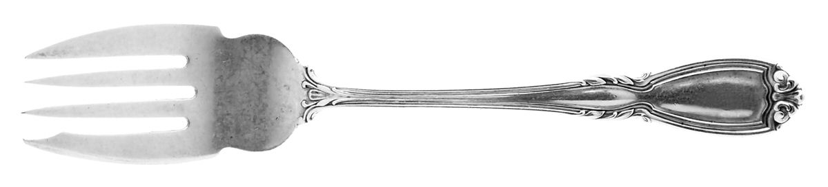 Wellington (Sterling, 1908) Individual Salad Fork by Durgin-1