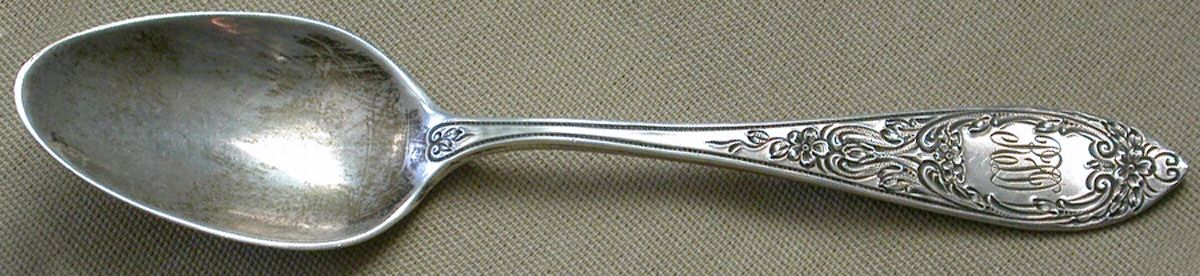 Wentworth-1822-C-Chased (Sterling, 1902) Demitasse Spoon by Durgin-1