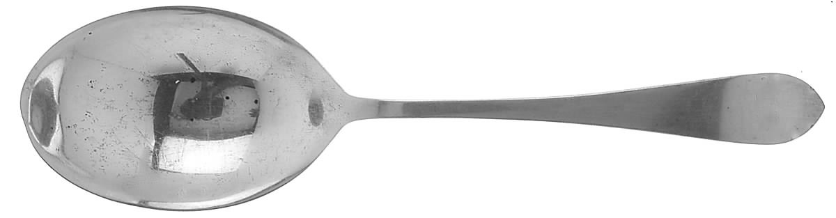 1776 (Sterling, 1886) Large Solid Berry/Casserole Spoon by Dominick & Haff-1