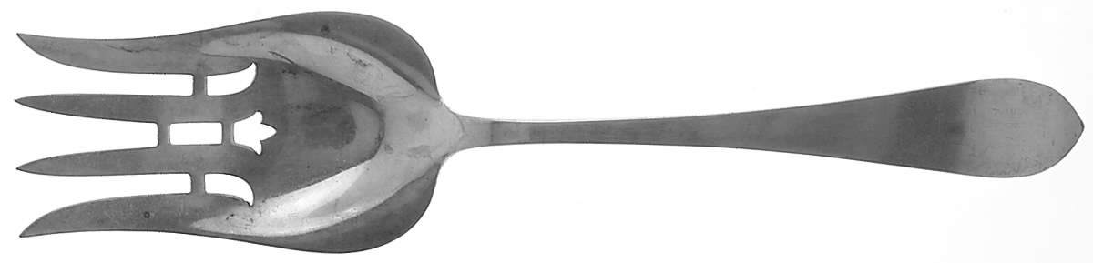 1776 (Sterling, 1886) Solid Salad Serving Fork by Dominick & Haff-1