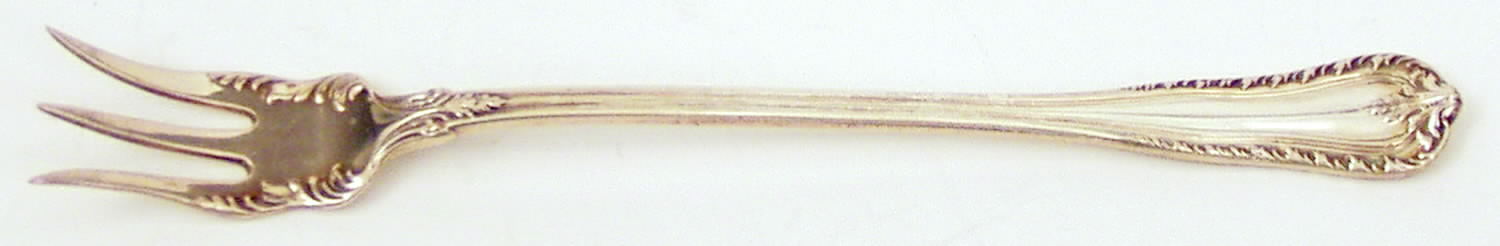 Acanthus (Sterling, 1897) Cocktail/Seafood Fork by Dominick & Haff-1