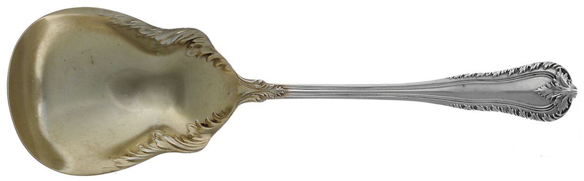Acanthus (Sterling, 1897) Preserve Spoon by Dominick & Haff-1