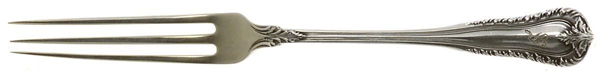 Acanthus (Sterling, 1897) Monogram Strawberry Fork by Dominick & Haff-1