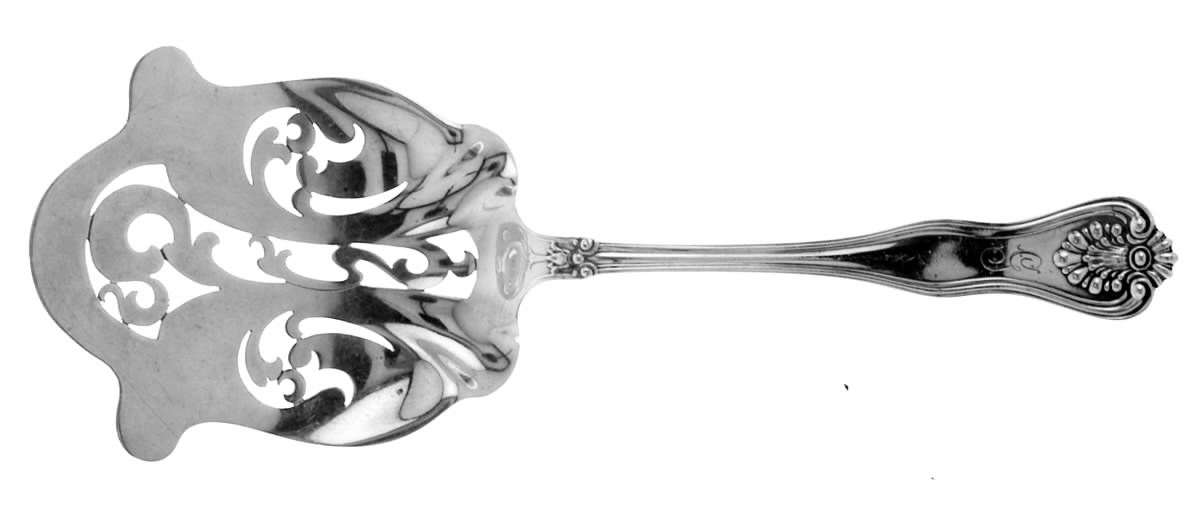 Alexandra (Sterling, 1903) Solid Pierced Waffle Server by Dominick & Haff-1