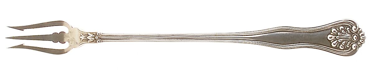 Alexandra (Sterling, 1903) Long Handle Olive Fork by Dominick & Haff-1