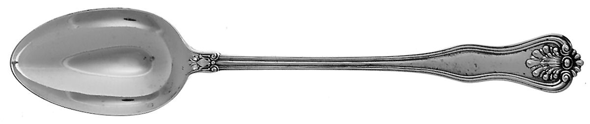 Alexandra (Sterling, 1903) Gravy/Dressing Spoon with Button by Dominick & Haff-1