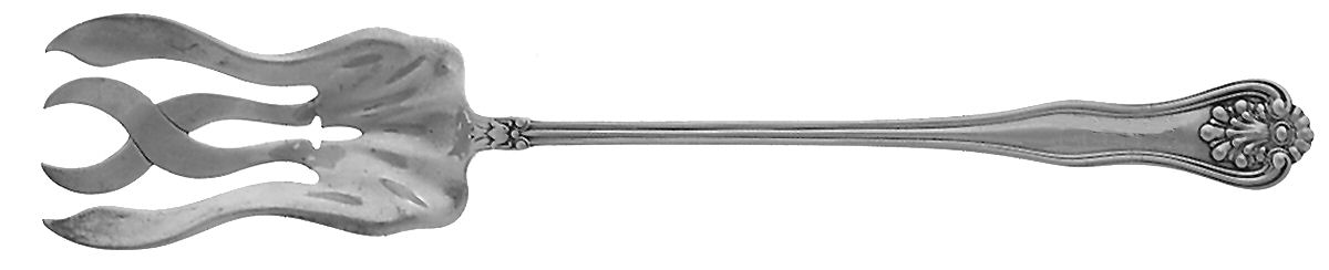 Alexandra (Sterling, 1903) Large Lettuce Serving Fork by Dominick & Haff-1
