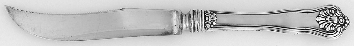 Alexandra (Sterling, 1903) Orange Knife with Silverplate Blade by Dominick & Haff-1