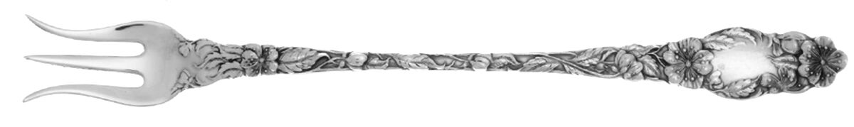 Blossom (Sterling, 1905) Oyster Fork by Dominick & Haff-1