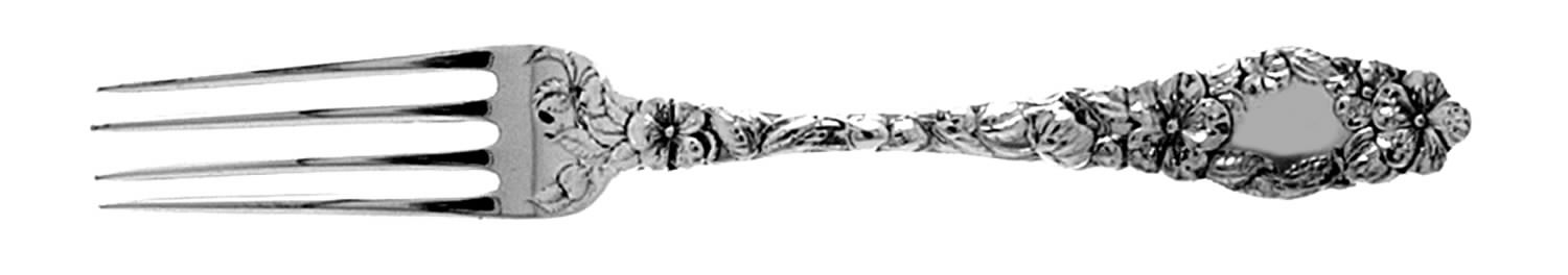 Blossom (Sterling, 1905) Fork by Dominick & Haff-1