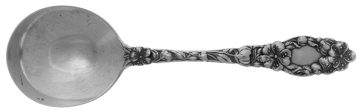 Blossom (Sterling, 1905) Round Bowl Soup Spoon (Gumbo) by Dominick & Haff-1