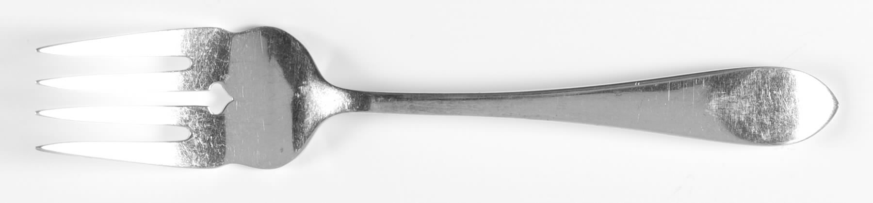 Broad Antique (Sterling, 1890) Individual Salad Fork by Dominick & Haff-1