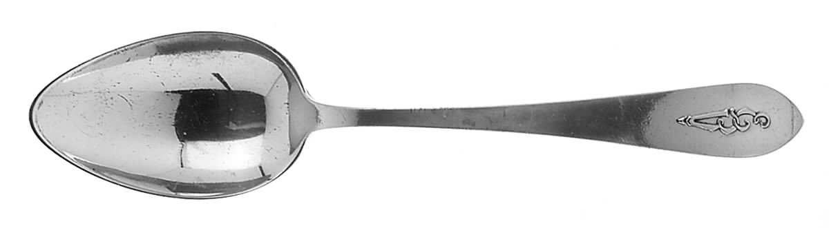 Broad Antique (Sterling, 1890) Tablespoon (Serving Spoon) by Dominick & Haff-1