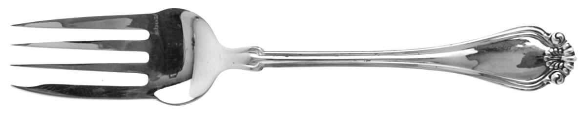 Century (Sterling, 1900) Pastry Fork by Dominick & Haff-1