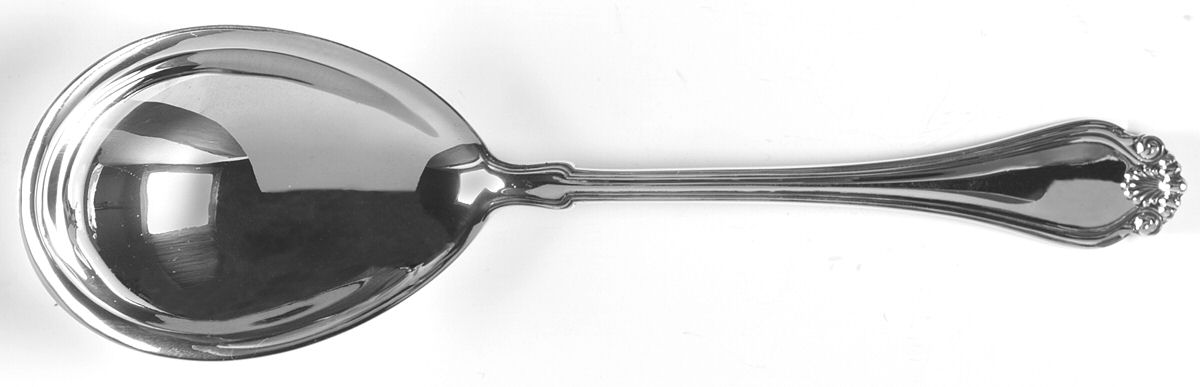 Century (Sterling, 1900) Large Solid Berry/Casserole Spoon by Dominick & Haff-1