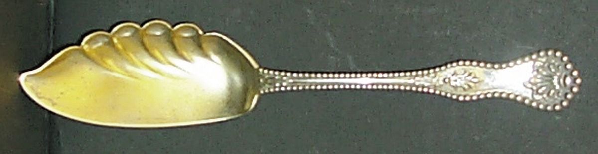 Charles II (Sterling, 1894) Large Solid Jelly Server by Dominick & Haff-1
