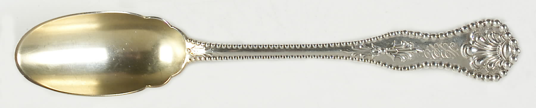Charles II (Sterling, 1894) Solid Large Cheese Scoop by Dominick & Haff-1