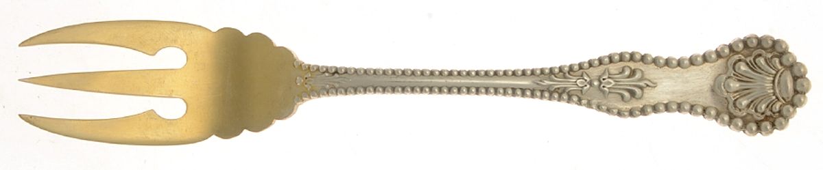 Charles II (Sterling, 1894) Individual Solid Fish Fork by Dominick & Haff-1