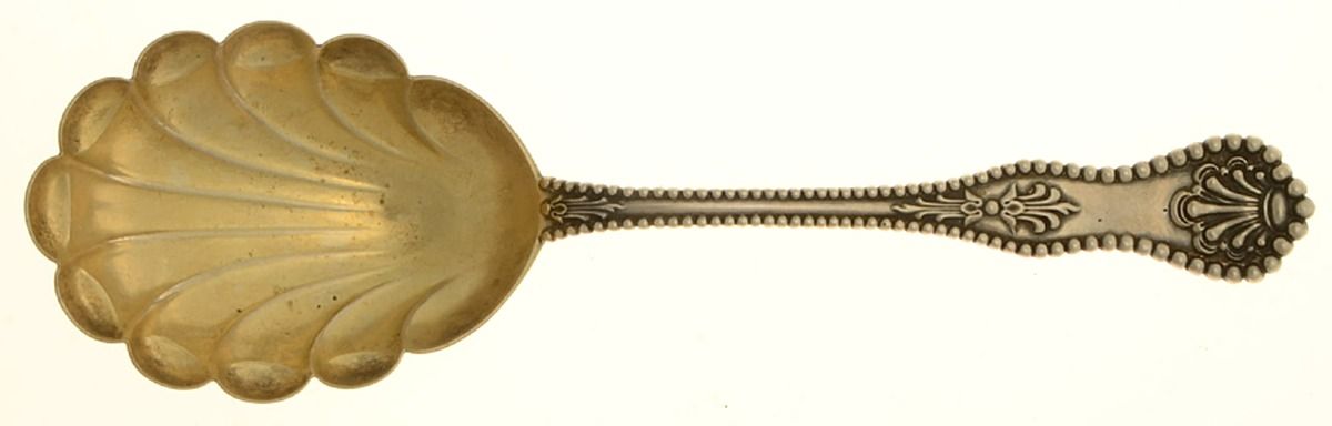 Charles II (Sterling, 1894) Preserve Spoon by Dominick & Haff-1