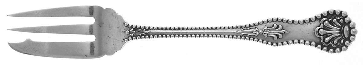 Charles II (Sterling, 1894) Individual Pie Fork by Dominick & Haff-1