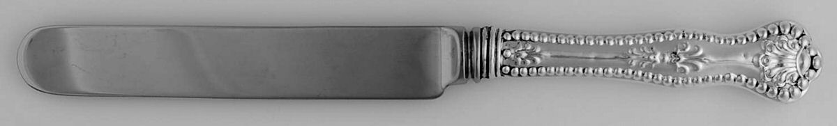 Charles II (Sterling, 1894) Blunt Hollow Knife with Bolster by Dominick & Haff-1