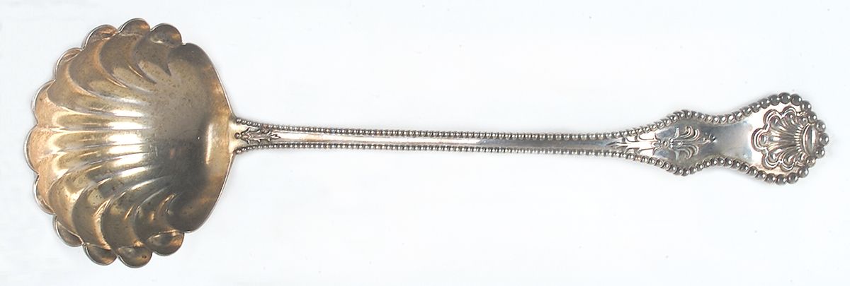 Charles II (Sterling, 1894) Solid Soup Ladle by Dominick & Haff-1