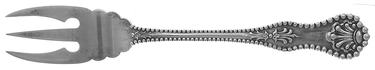 Charles II (Sterling, 1894) Individual Solid Fish Fork by Dominick & Haff-1