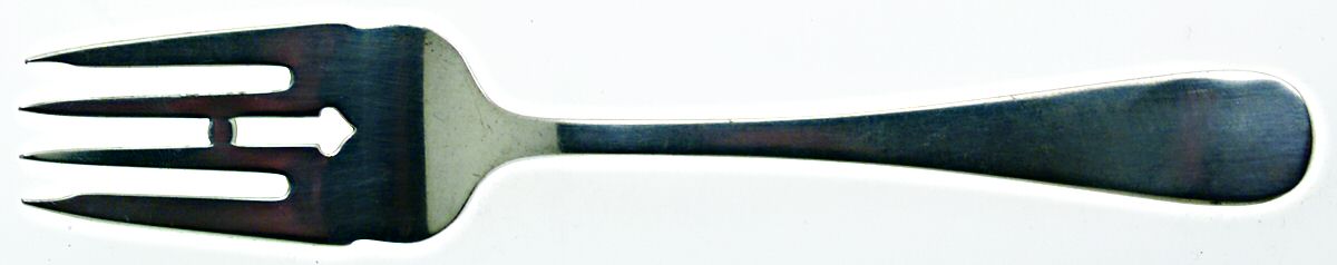 Chippendale (Sterling, 1885) Individual Salad Fork by Dominick & Haff-1