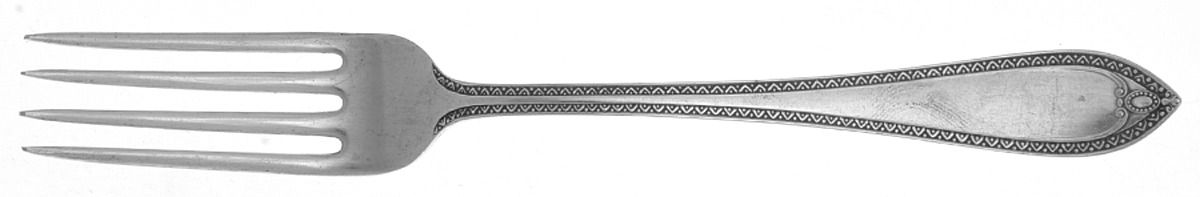 Colonial Antique (Sterling, 1923, No Monograms) Fork by Dominick & Haff-1