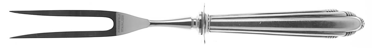 Contempora (Sterling, 1930) Small Steak Carving Fork with Stainless Prongs by Dominick & Haff-1