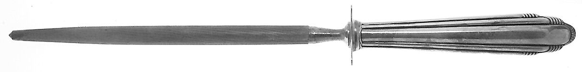 Contempora (Sterling, 1930) Small Steel Rod Sharpener Knife by Dominick & Haff-1